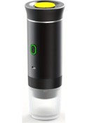 Resim Tongdashop Kompakt 3ü 1 Arada Taşınabilir Kahve Makinesi Usb Şarj Çift Kapsül Siyah 