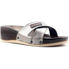 Resim Pierre Cardin Pc 7010 Kadın Anatomik Terlik Platin 001 