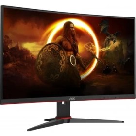 Resim Aoc CQ27G2SE/BK 27" 1 Ms 165Hz Qhd Va Curved Gaming (Oyuncu) Monitörü 
