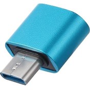 Resim TC32 Mini Metal Otg USB 3.0 To Type-C 3.1 Çevirici Dönüştürücü 