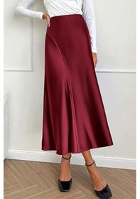 Resim Pepulem Maxi Boy Saten Etek Saks Mavi 