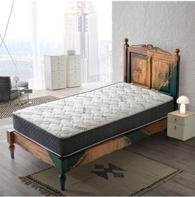 Resim Babyhopeankara 70X160 Heyner Shadow Ultra Lüx Bamboo Tek Kişilik Yaylı Yatak 