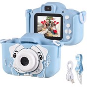 Resim Geeksen Çocuklar İçin Eğlenceli Dijital Fotoğraf Makinesi - 1080p Video, 2.0" Ips Ekran, Şarj Edilebilir Pil, Oyunlar Ve Renkli Tasarım 