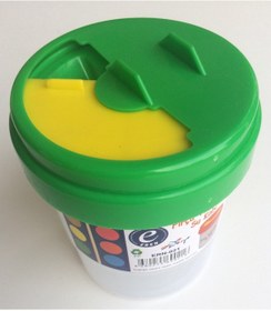 Resim Fırça Temizleme Su Kabı Mavi 