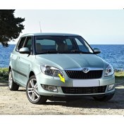 Resim Skoda Fabia 2 Makyaj 11-14 Ön Tampon Çeki Demir Kapağı 5J0807241 