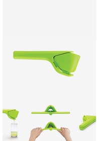 Resim Dreamfarm Fluicer Kolay Sıkmalı Portatif Lime Sıkacağı Yeşil Sıkacak 23 Cm Yeşil 