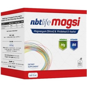 Resim Nbtlife Magsi P5P 90 Kapsül 