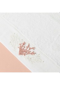 Resim Linens Coral Bambu Yüz Havlusu 50x85 Cm Beyaz Beyaz 