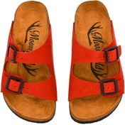 Resim Moosefield Kids Unisex Çocuk Kırmızı Terlik 