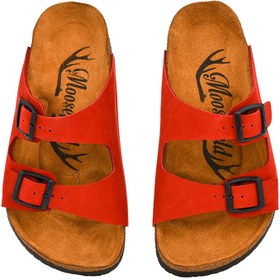 Resim Moosefield Kids Unisex Çocuk Kırmızı Terlik 