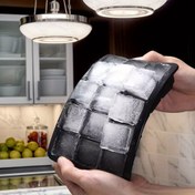 Resim 15 delikli silikon buz tepsisi kapaklı - Siyah, yapışmaz, dondurma yapımı, popsicle ve içecekler için mükemmel, ev ve bar kullanımı için ideal, içecek hazırlığı|Estetik buz tepsisi|Dayanıklı silikon malzeme, buz tepsi 