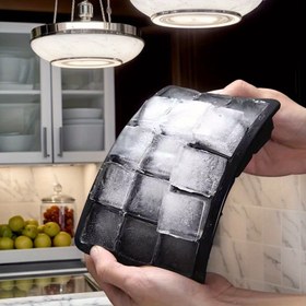 Resim 15 delikli silikon buz tepsisi kapaklı - Siyah, yapışmaz, dondurma yapımı, popsicle ve içecekler için mükemmel, ev ve bar kullanımı için ideal, içecek hazırlığı|Estetik buz tepsisi|Dayanıklı silikon malzeme, buz tepsi 
