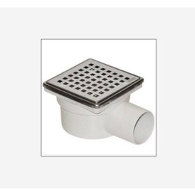Resim Dasa - Akvo 10 10 50 Mm Yandan Çıkışlı Çelik Çerçeveli Yer Süzgeci - H-3000-50-1 