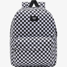 Resim Vans Old Skool Check Erkek Siyah Sırt Çantası 