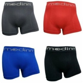 Resim MODİNN Erkek 4lü Mikrofiber Boxer 