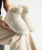 Resim star shoes Pofuduk Kadın Panduf Ev Botu 