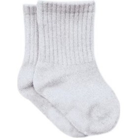 Resim Bistyle 6'lı Basic Penye Çorap 10101 Gri 