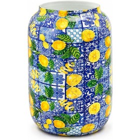 Resim Lemon Metal Saksı L 