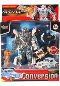 Resim Hw-668-1-2 Işıklı Dönüşebilen Robot Araba -vardem 