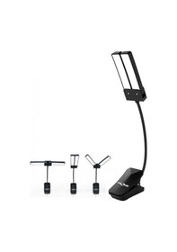 Resim Fzone Fl9033 10'lu Led Nota Sehpası Lambası Kompakt Tasarım Güçlü Aydınlatma Ve Nota Kağıtları İçin Net Görüş 