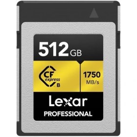 Resim Lexar 512GB Lexar® Professional Cfexpress™ Type-B Card, - LCXEXPR512G-RNENG 