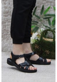 Resim Fort 42052 Comfort Rahat Esnek Hafif Kadın Sandalet 001 