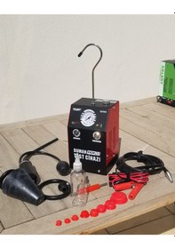 Resim Duman Kaçak Test Cihazı Kırmızı Kasa Full Ekipman Yakıt Dahil. 
