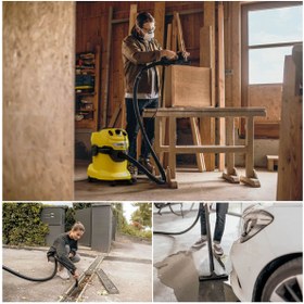 Resim Karcher WD 4 P V-20/5/22 Islak ve Kuru Elektrikli Süpürge 