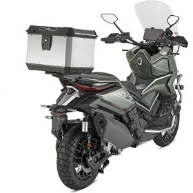 Resim Kappa KMX500A Aluminyum Motosiklet Arka Çanta Gri 50LT 
