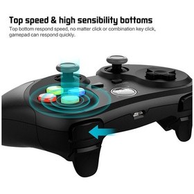 Resim Springsun Taşınabilir Konsolu Ipega Pg-9078 Bt Kablosuz Gamepad Oyun Kontrolcüsü Joystick İos Uyumlu Android Tablet Telefon Kab 