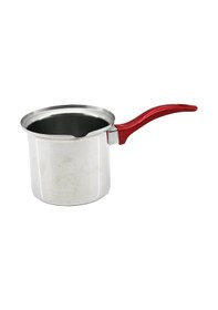 Resim No-6 Çelik Cezve Kırmızı Kulp 5440 
