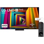 Resim LG 55UT91 55 inç 139 Ekran 4K Smart AI Sihirli Kumanda HDR10 webOS24 UHD TV 