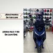 Resim Jiekai Arora Max T 150 Ön Tur Camı Ön Cam Füme Renk 