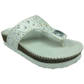 Resim Ortopedikal Cici Bebe Kız Çocuk Parmak Arası Terlik Abiye Taşlı-25 (489372216) 