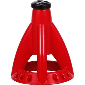 Resim Samdoo Rc Araba İçin Metal Jakk Standı, Yükseklik Ayarlanabilir, Tamir Ve Dekorasyon Amaçlı, Kırmızı 1 Adet 