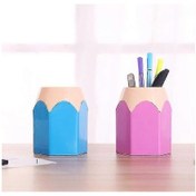 Resim Ganzhoushop 2 Adet Kalem Şeklinde Kalemlik Saklama Kutusu, Masaüstü Kalemlik 