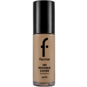 Resim Flormar Invisible Cover Foundation - Fondöten No:120 Honey 30ml 