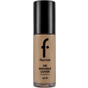 Resim Flormar Invisible Cover Foundation - Fondöten No:120 Honey 30ml 