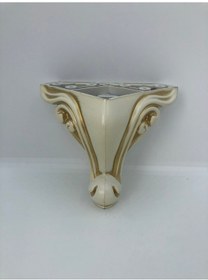 Resim PLASTİK,10*9*9 CM KREM-GOLD DOLAP,KOLTUK,MOBİLYA AYAĞI (4ADET) 