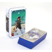 Resim BulutRetail Metal Kutulu Tarot Kartı White Numen 