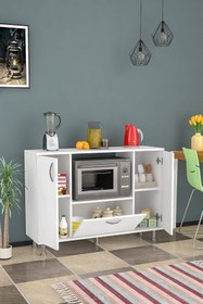 Resim Derya Dekor Pietro Çok Amaçlı Fırın Dolap 