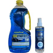 Resim Goodyear Araç Cam Bakım Seti Kışlık Cam Suyu 1.8l + Buğu Önleyici 