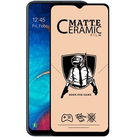 Resim Samsung Galaxy A30 Mat Seramik Çerçeveli Nano Ekran Koruyucu 