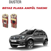 Resim Dacia Duster Plaka Ampül Set Beyaz Arıza Işığı Yakmaz Canbus 