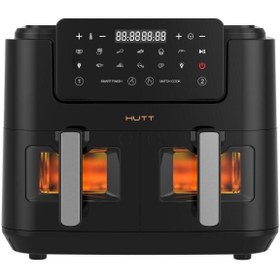 Resim easytekno Hutt Xiaomi D9 Çift Hazneli Air Fryer Yağsız Fritöz (4.5 + 4.5) 9 Lt. (distribütör Garantili) 