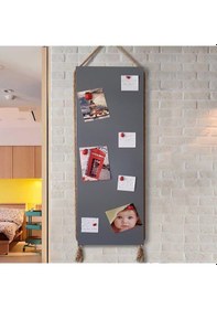 Resim Mıknatıslı Pano Ve Yazı Tahtası, Dekoratif Halatlı Magnet Panosu (438576392) 