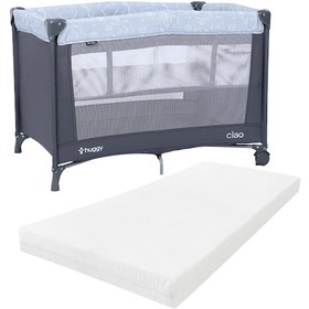 Resim Huggygri Ciao Park Yatak Oyun Parkı + Yatak 