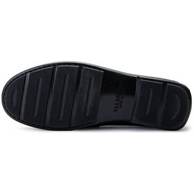 Resim Valentino Valentıno Erkek Hakiki Deri Mavi Loafer Ayakkabı 667 2088 Erk Ayk Y23 Dark Blue Siyah 