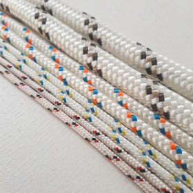 Resim Sera Trend 3 mm 500 Metre Örgü Halat Iskota Halat Denizci Tekne Halatı Salıncak Ip Dağcı Ip Halat 