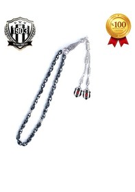 Resim Beşiktaş Fasetli Hematit Tespih 